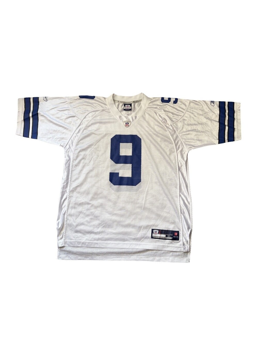Reebok NFL Dallas Cowboys Tony Romo Football Jersey #9 White Men’s Size XL